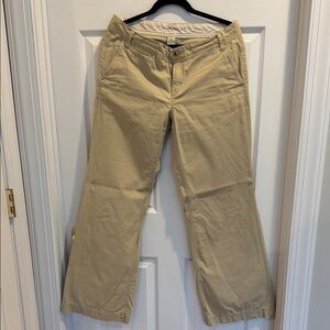 Banana Republic Tan Boot Cut Pants